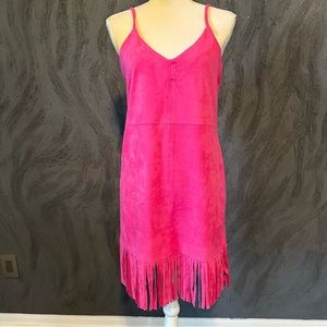 Gianni Bini velvet pink dress. Sz Xs